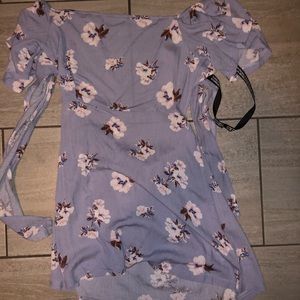 PLT Off Shoulder Floral Dress